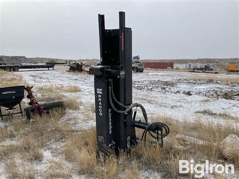 bradco skid steer post driver pd4800|pd4800 post driver.